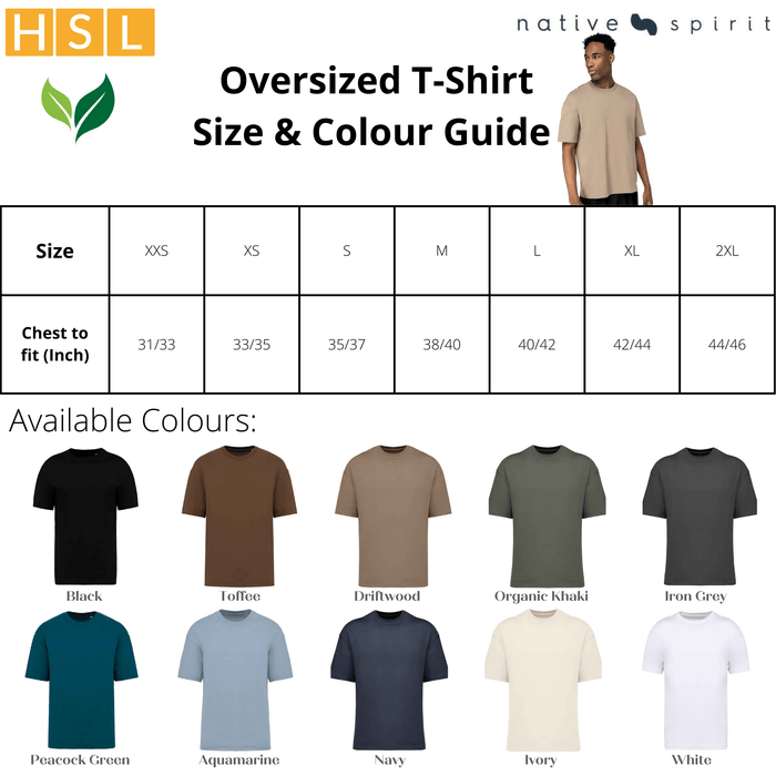 10 For £150 Native Spirit Oversized T-Shirt Bundle Deal