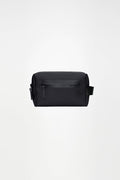 RAINS 2 Zip Wash Bag Black 4.50L H16 x D11.50 x W24 cm Wash Bag