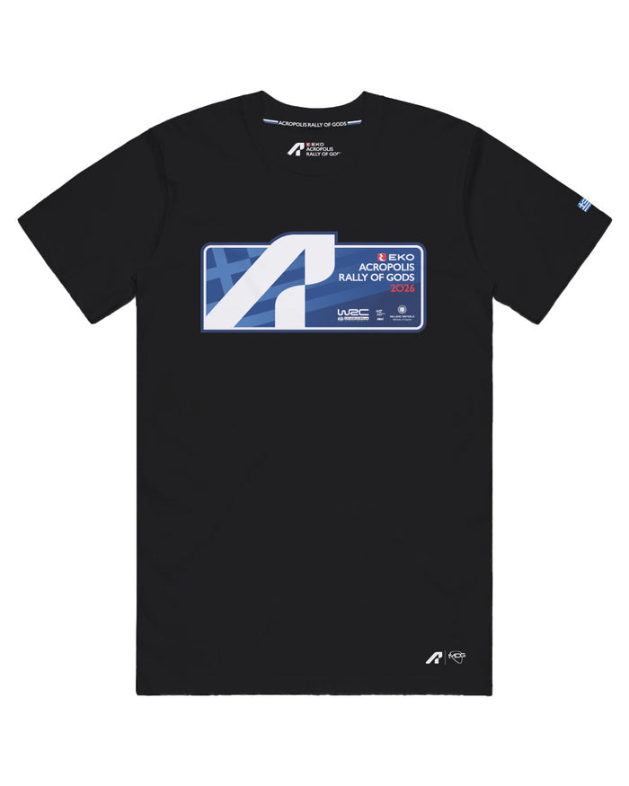 2026 EKO ACROPOLIS RALLY UNISEX EVENT PLATE TEE