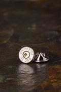 40 Caliber Bullet Tie Tac Hat Pin, Bullet Tie Tack