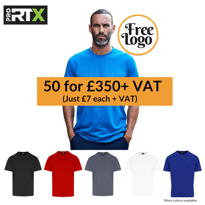 50 for £350 Pro RTX T-Shirt Bundle Deal
