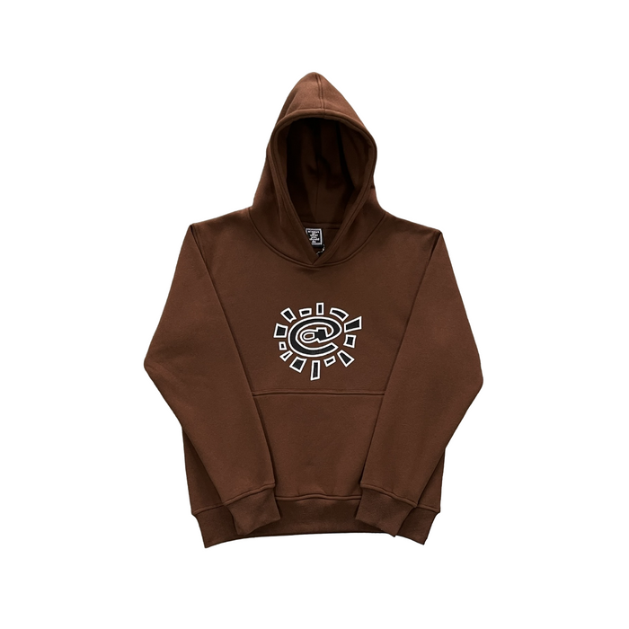ADWYSD Classic Hoodie Brown/White