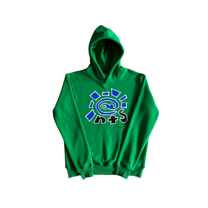 ADWYSD x NTS Hoodie Green/Blue/Black