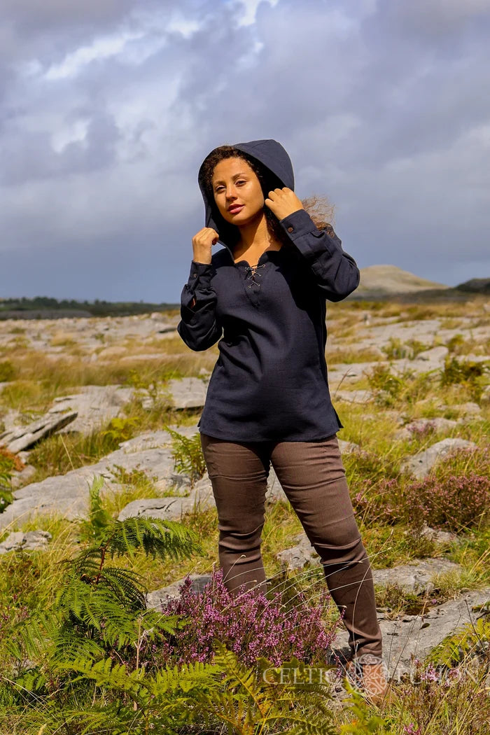 Celtic Fusion Design, Irish-designed folklore-inspired clothing created with a focus on sustainability, natural textures, and