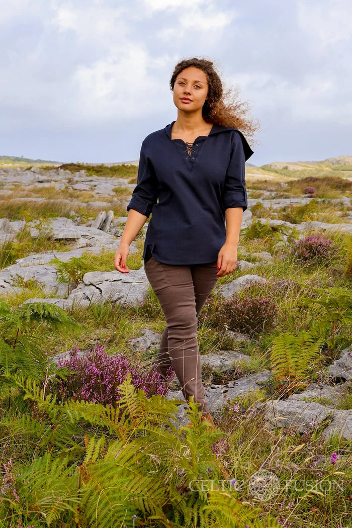 Celtic Fusion Design, Irish-designed folklore-inspired clothing created with a focus on sustainability, natural textures, and