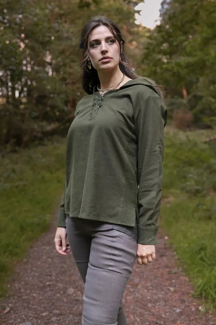 Celtic Fusion Design, Irish-designed folklore-inspired clothing created with a focus on sustainability, natural textures, and