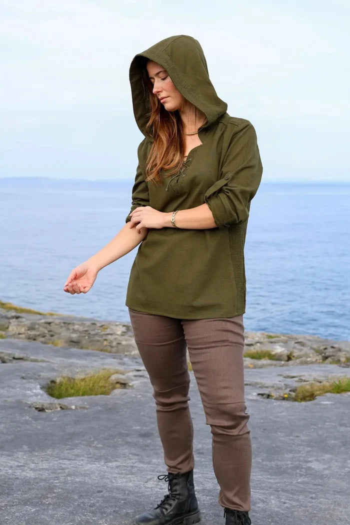 Celtic Fusion Design, Irish-designed folklore-inspired clothing created with a focus on sustainability, natural textures, and