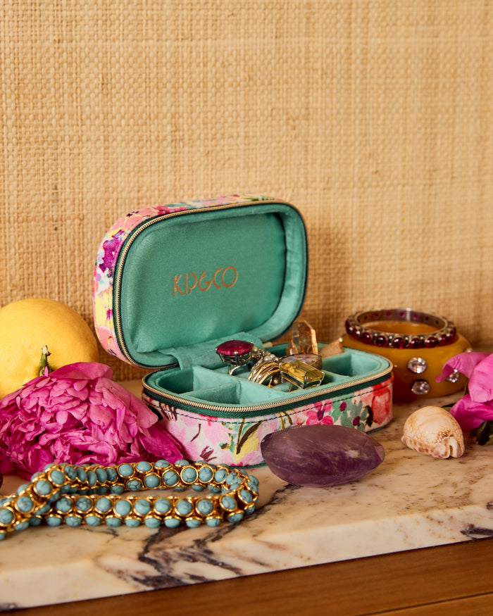 Alfresco Travel Velvet Jewellery Box