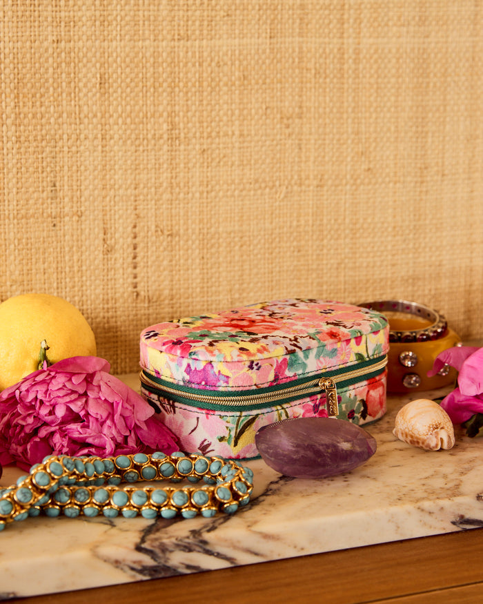Alfresco Travel Velvet Jewellery Box