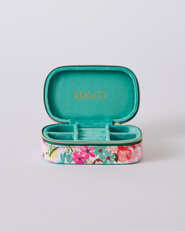 Alfresco Travel Velvet Jewellery Box