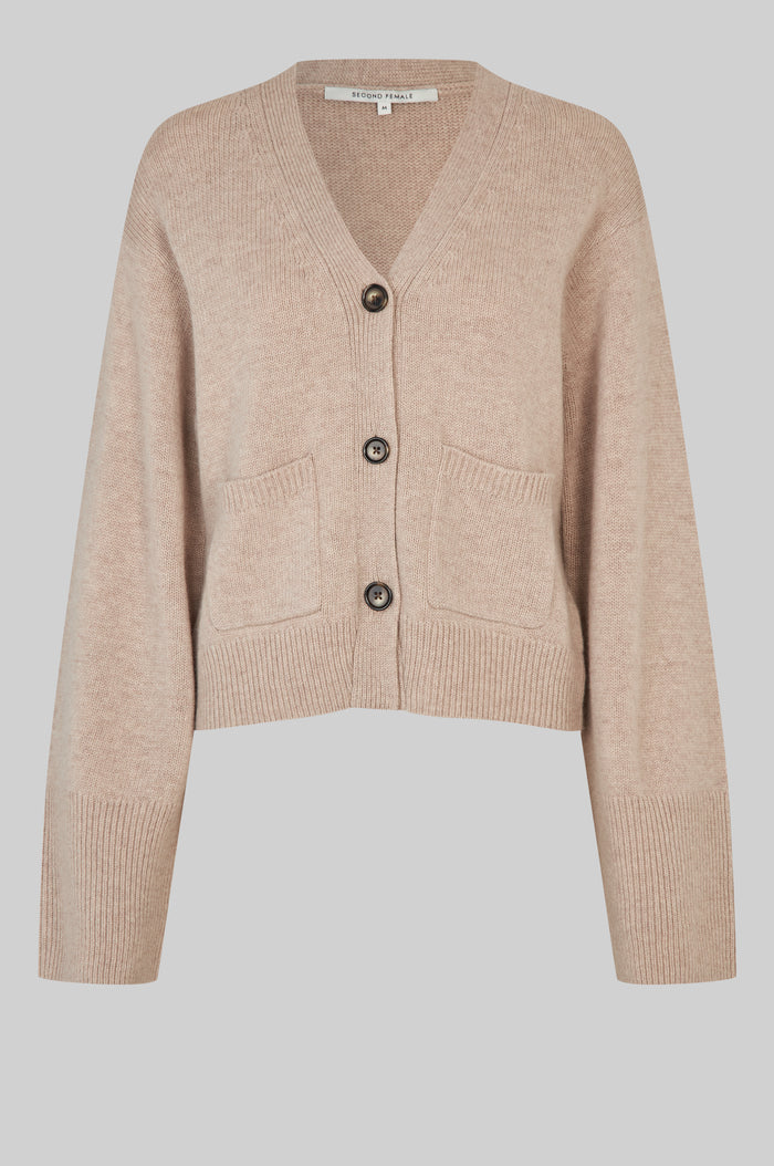 Alpha Knit Fitted Cardigan