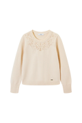 Alyssa-L-12-F Sweater Off White