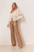 Amberelle Wool-Blend Trousers