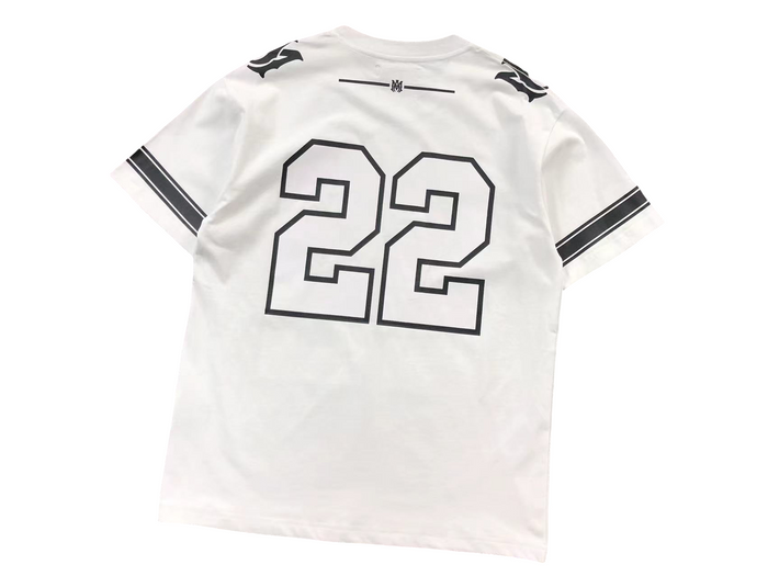 AMIRI Football 22 Tee White