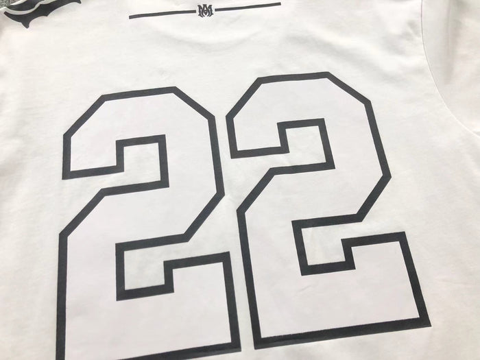 AMIRI Football 22 Tee White