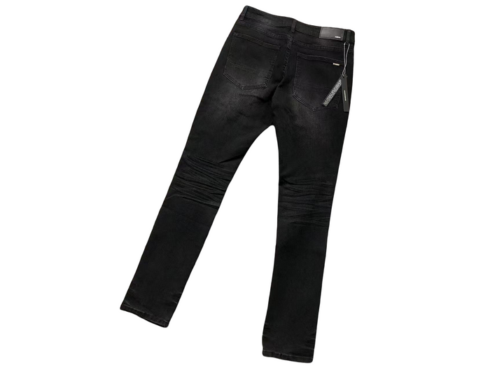 AMIRI Neon Denim Jeans Black