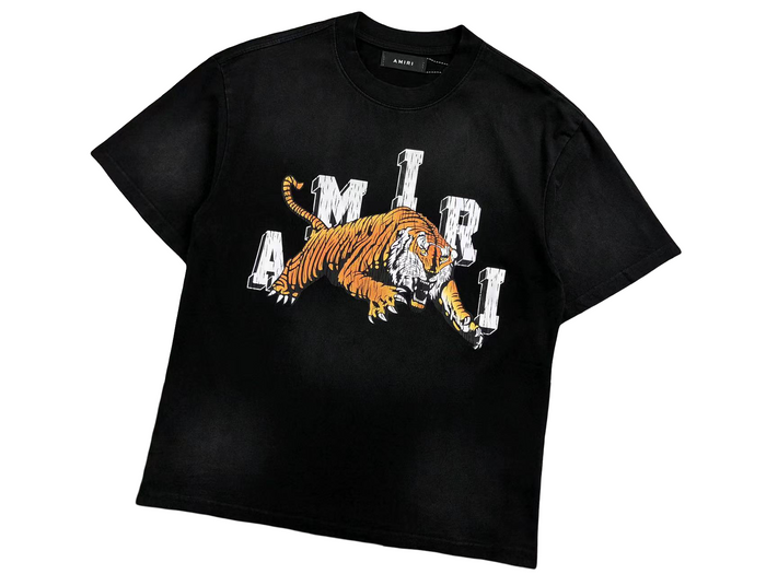 AMIRI Tiger Tee Black