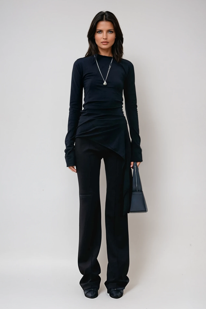apostolos-asymmetric-fringe-bodycon-top-in-black