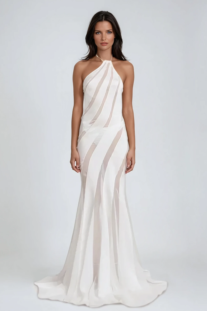 aqualeo-halter-neck-satin-maxi-dress