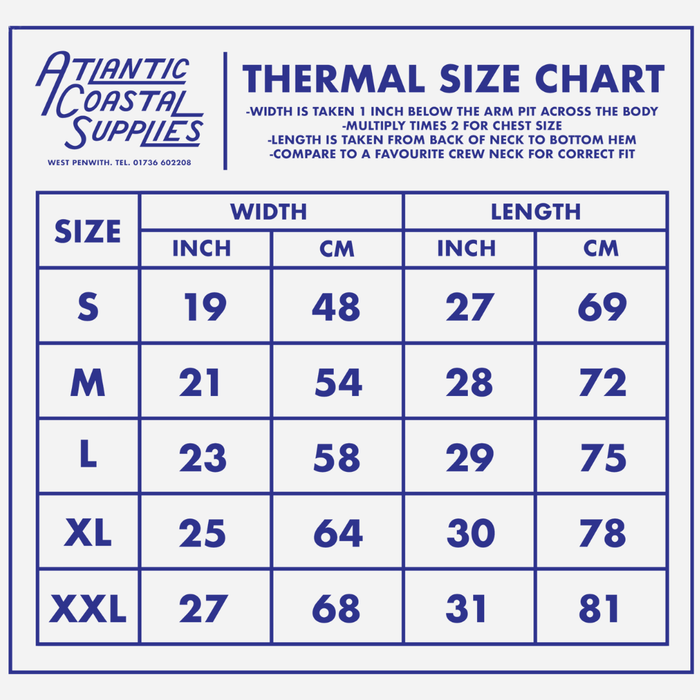 Atlantic Coastal Supplies Arch Thermal - Navy