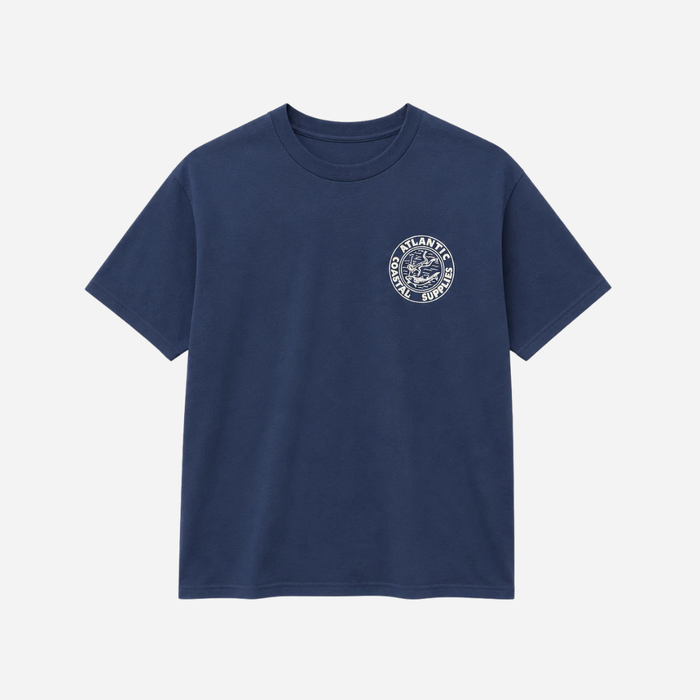 Atlantic Coastal Supplies Diver T-Shirt - Navy