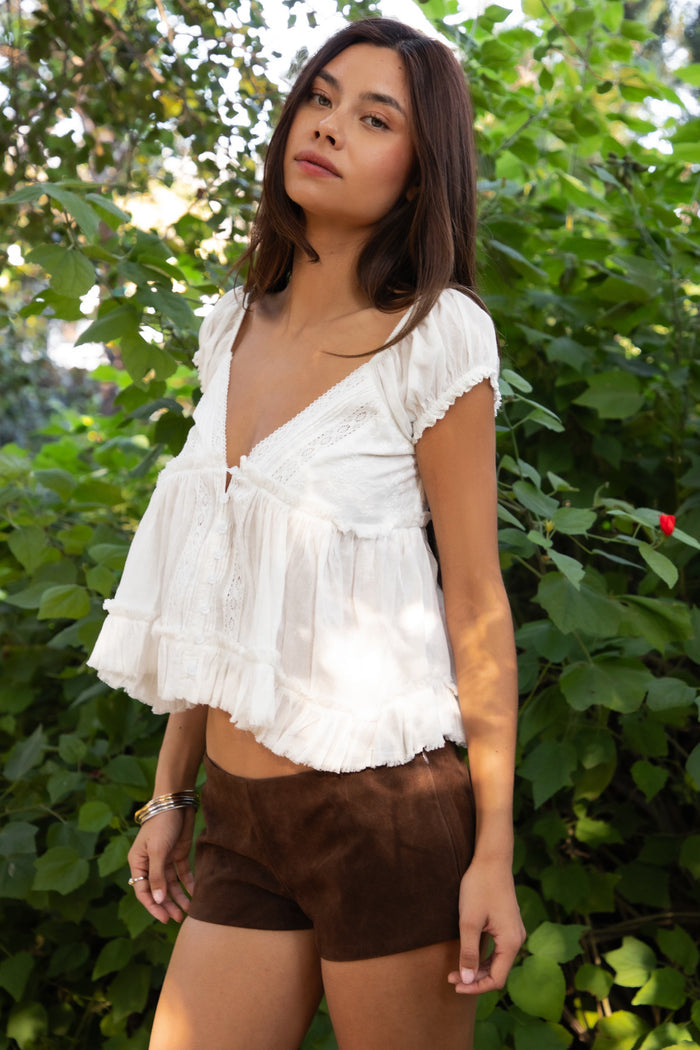 Aveline Babydoll Top