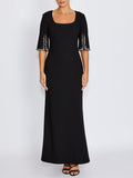 Avila Black Gown