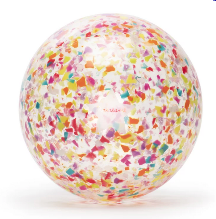 Ballon confettis | Multicolore | 22cm