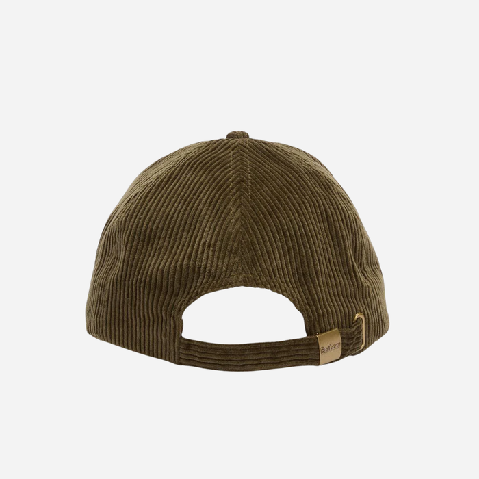 Barbour Preston Cord Cap - Olive