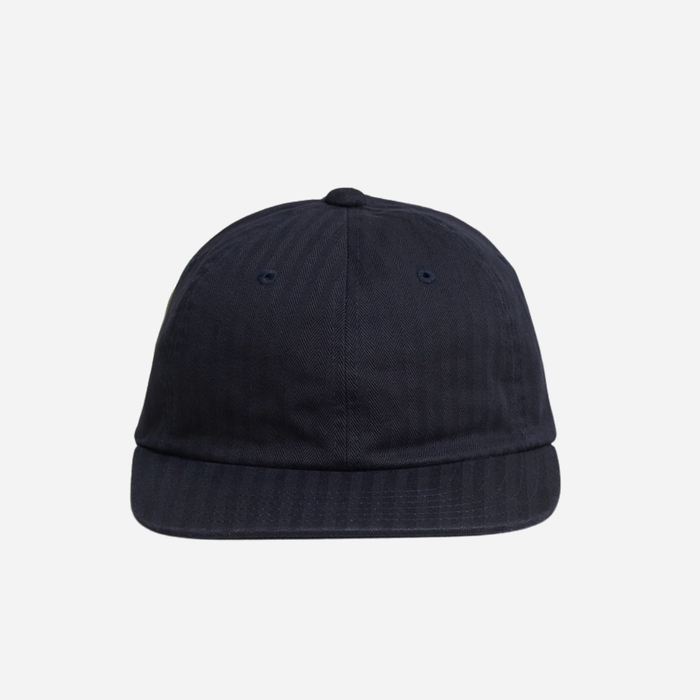 Beams Plus 6 Panel Herringbone - Navy