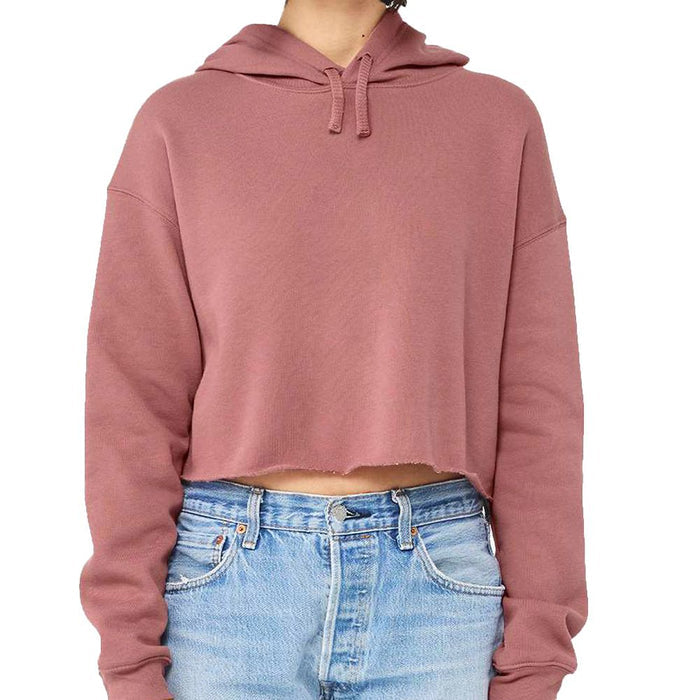 Bella + Canvas Women's Cropped Fleece Hoodie