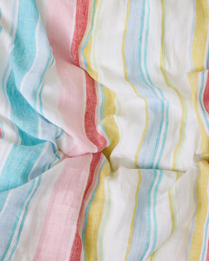 Bellissimo Stripe Linen European Pillowcases