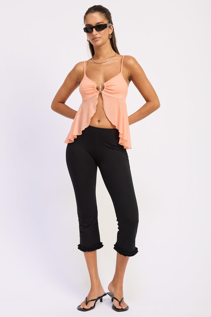 Betsy Cutout Ring Butterfly Tank