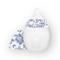 Biberon anti-colique | Toile de Jouy Bleu