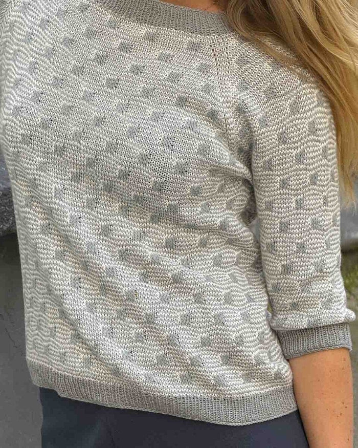 Bits blouse by Hanne Falkenberg, knitting pattern