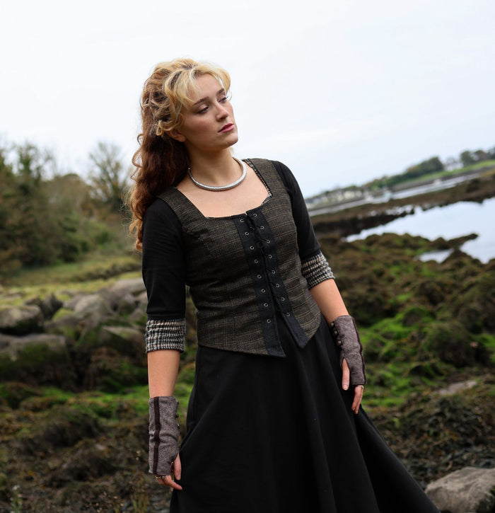 Celtic Fusion Design, Irish-designed folklore-inspired clothing created with a focus on sustainability, natural textures, and