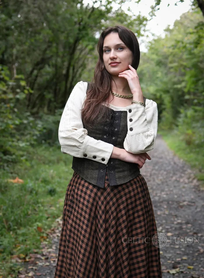 Celtic Fusion Design, Irish-designed folklore-inspired clothing created with a focus on sustainability, natural textures, and