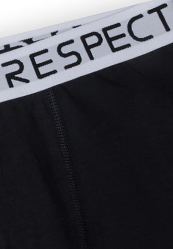 Boxers 5-Pack, Respect Waistband, Black - 3