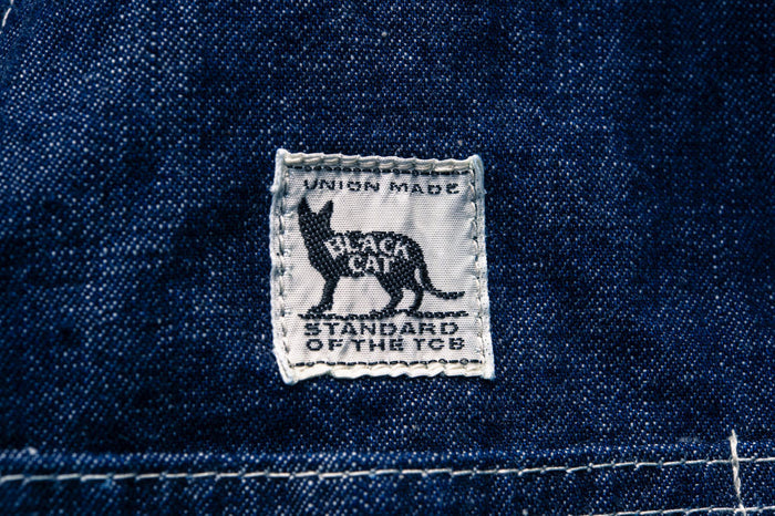 Black Cat Jacket Denim 10oz / One-Wash