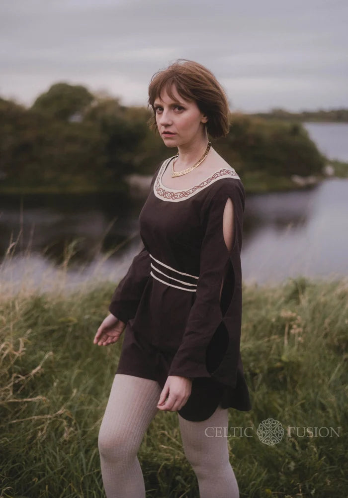 Celtic Fusion Design, Irish-designed folklore-inspired clothing created with a focus on sustainability, natural textures, and
