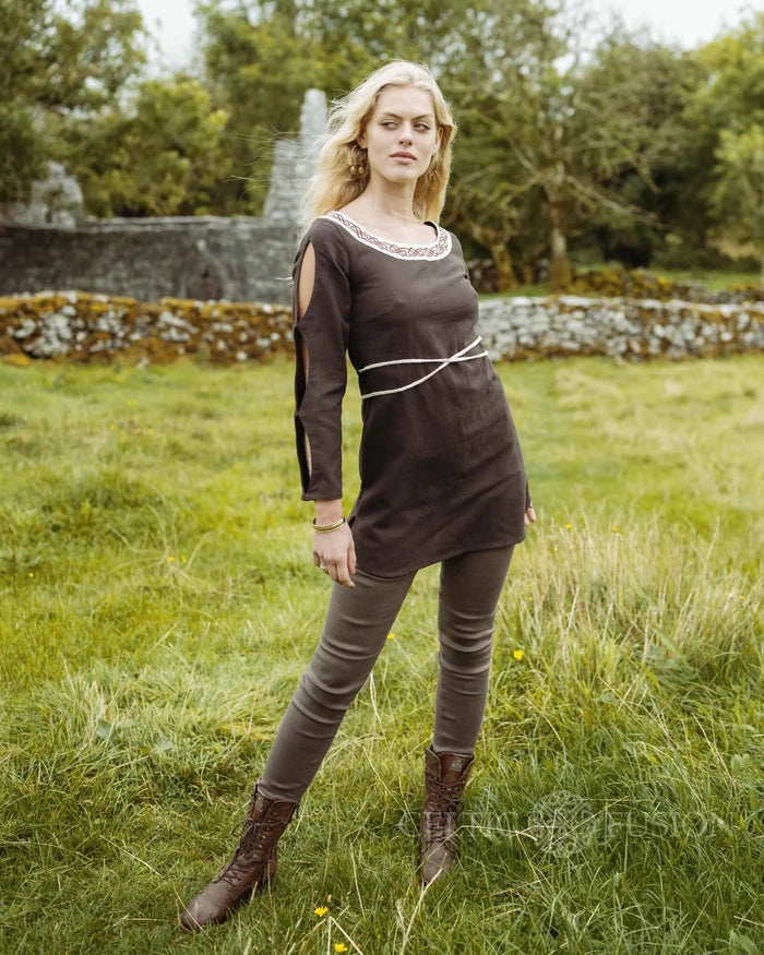 Celtic Fusion Design, Irish-designed folklore-inspired clothing created with a focus on sustainability, natural textures, and