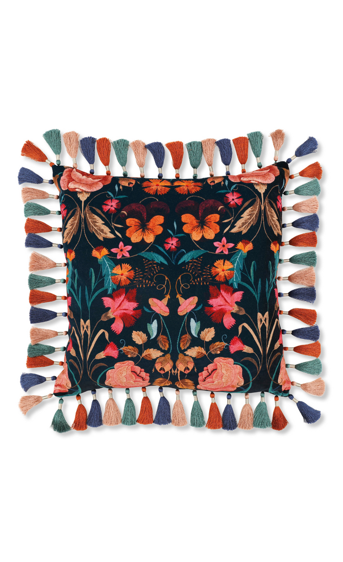Bonita Velvet Cushion Rosa