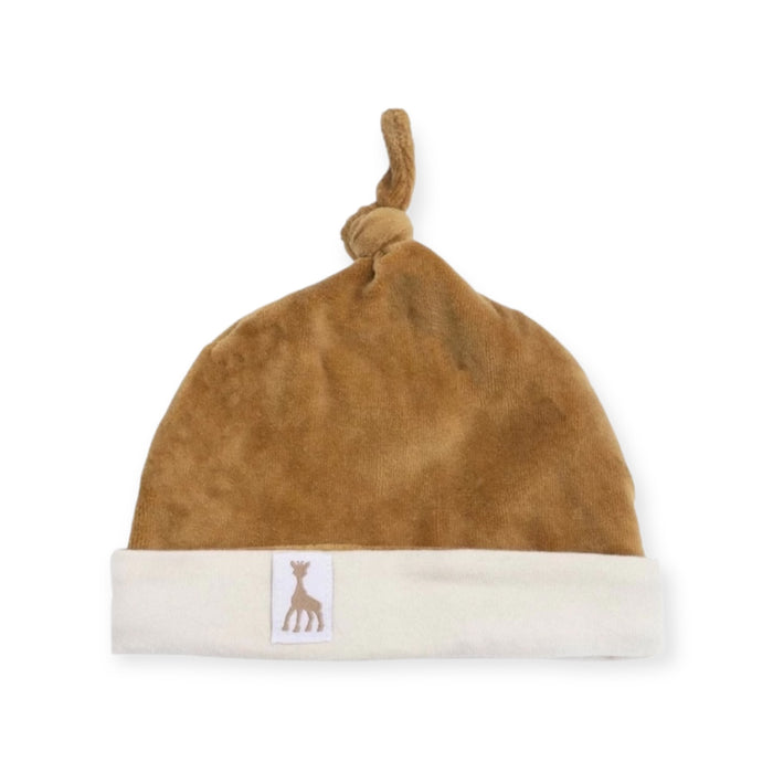Bonnet de naissance | Sophie la girafe Camel