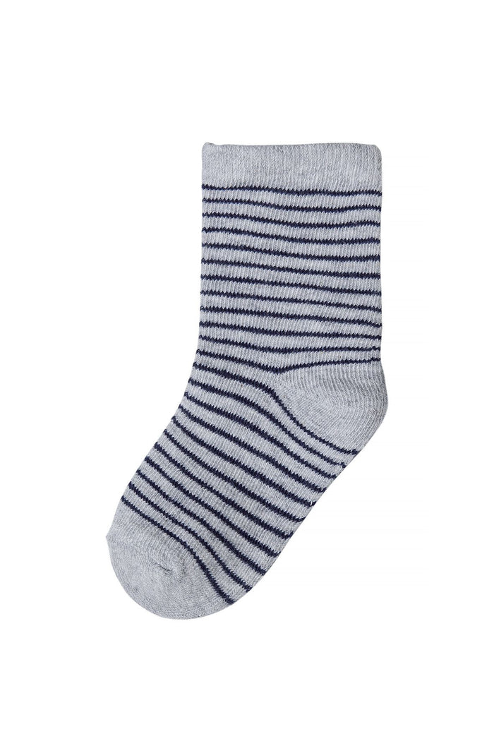 Socks 3-Pack Stars Stripes Navy Grey White - 3