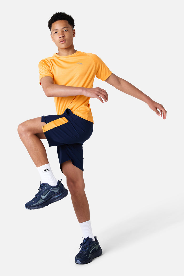 Boys Cloud 2.0 Tee - Orange Glow