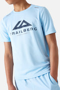 Boys Flex Tee - Dove Blue