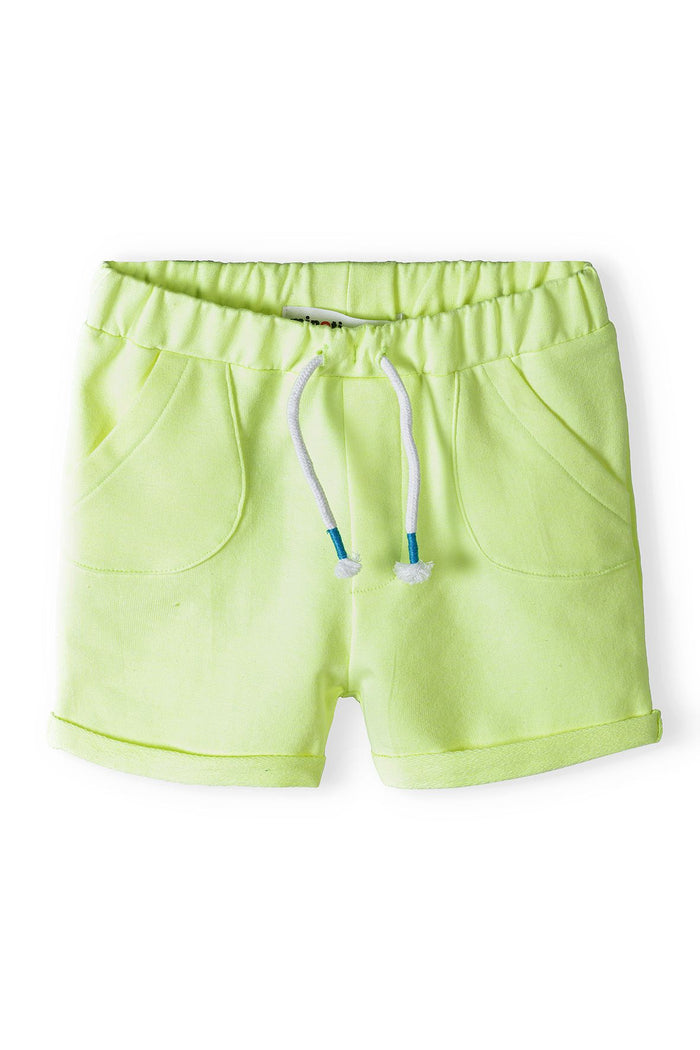 T-Shirt and Shorts Set, Shark Print, White Lime - 5