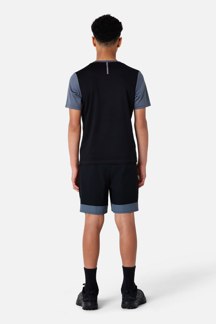 Boys Triathlon 4.0 Tee - Storm Grey/Black