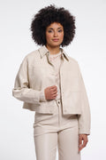 Bree Boxy Jacket Birch