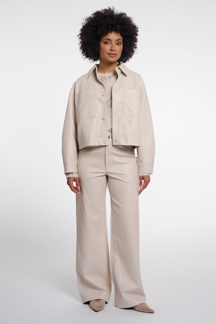 Bree Boxy Jacket Birch